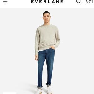 New with tags Everlane relaxed summer jeans.